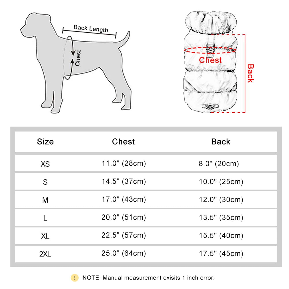Padded Winter Puffer Coat