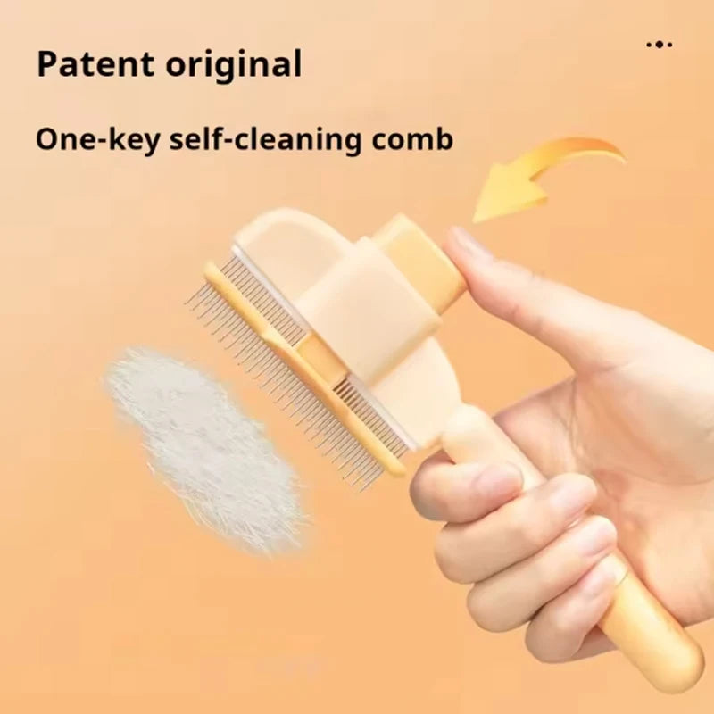 Floating-Teeth Grooming Comb