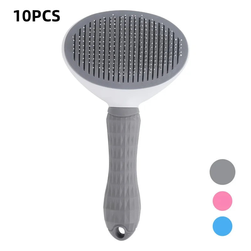 Self-Cleaning Slicker Brush