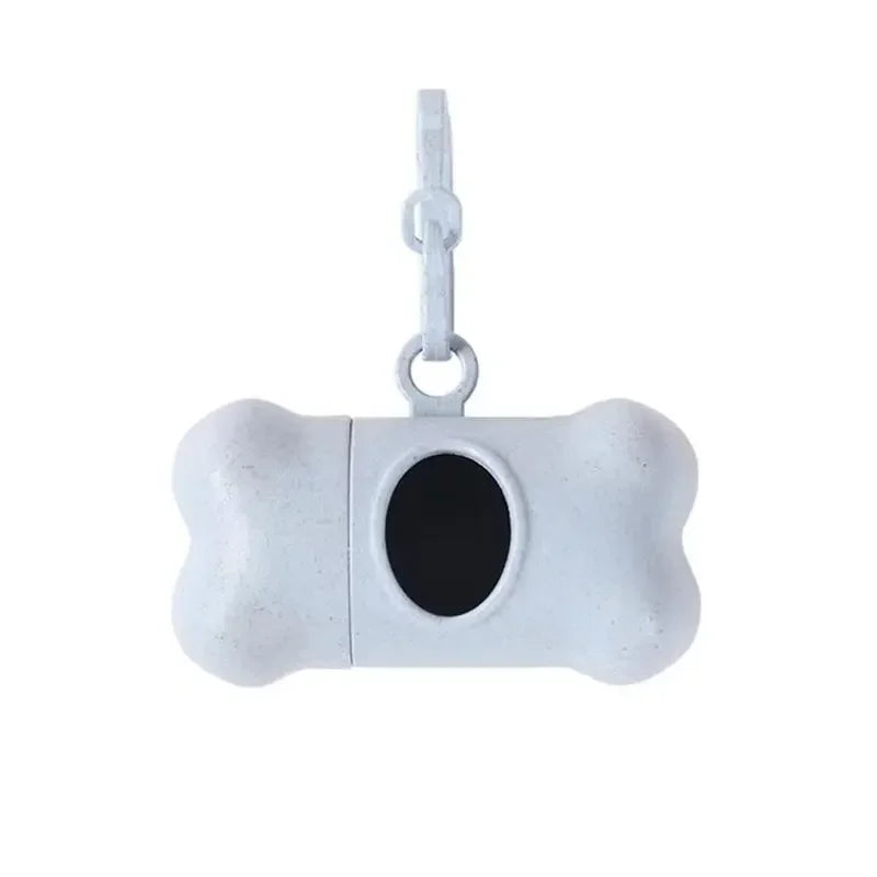 Bone Poo Bag Dispenser with Rolls