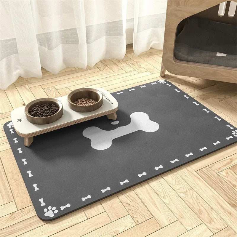 Absorbent Quick-Dry Feeding Mat