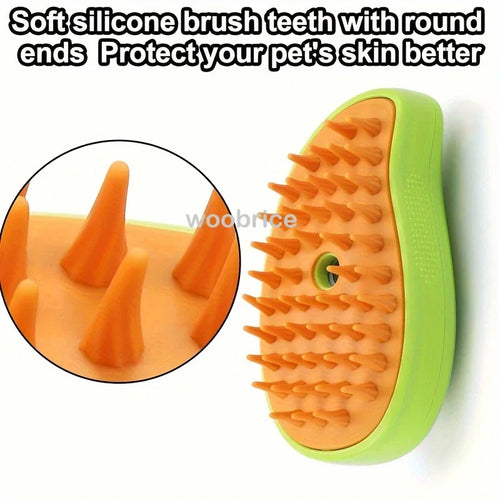 3-in-1 Steam Grooming Brush