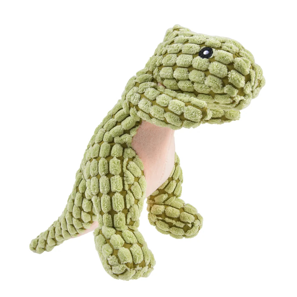 Squeaky Plush Dinosaur