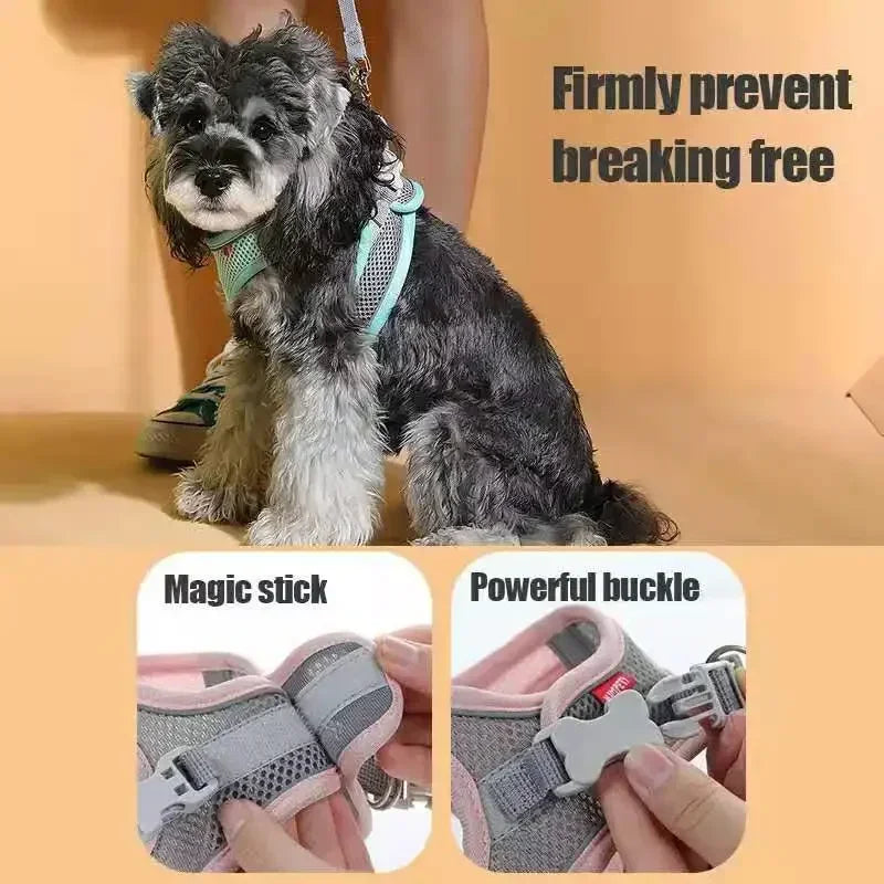 Breathable Vest Harness for Small Pets