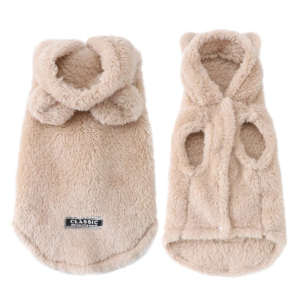 Fleece Hoodie for Small Pets