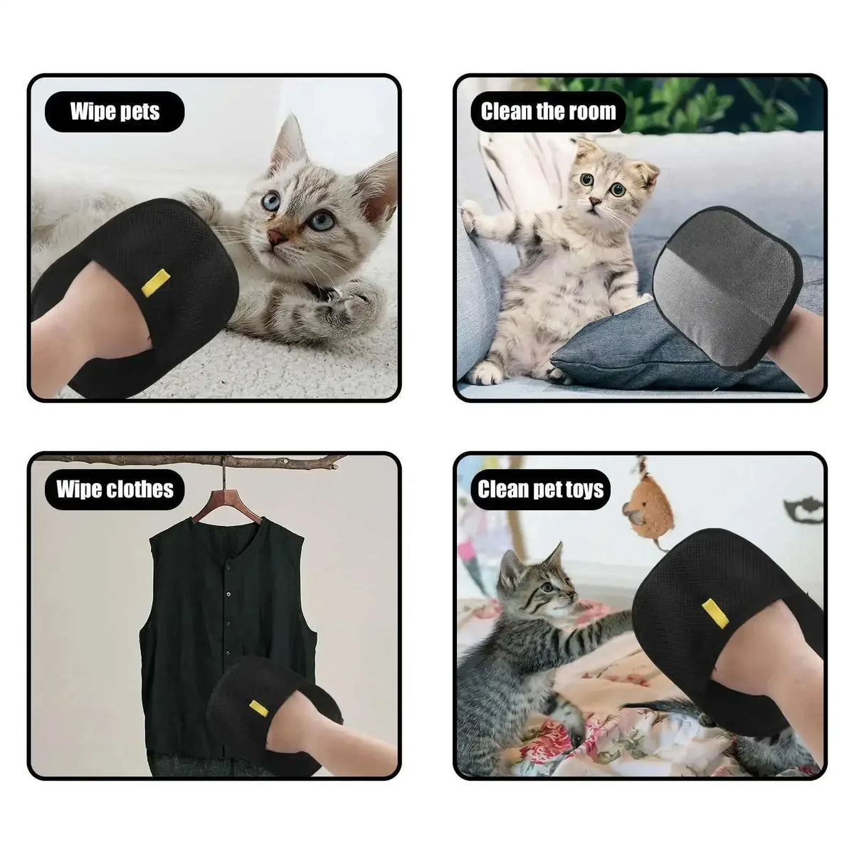 Double-Sided Fur Removal Glove