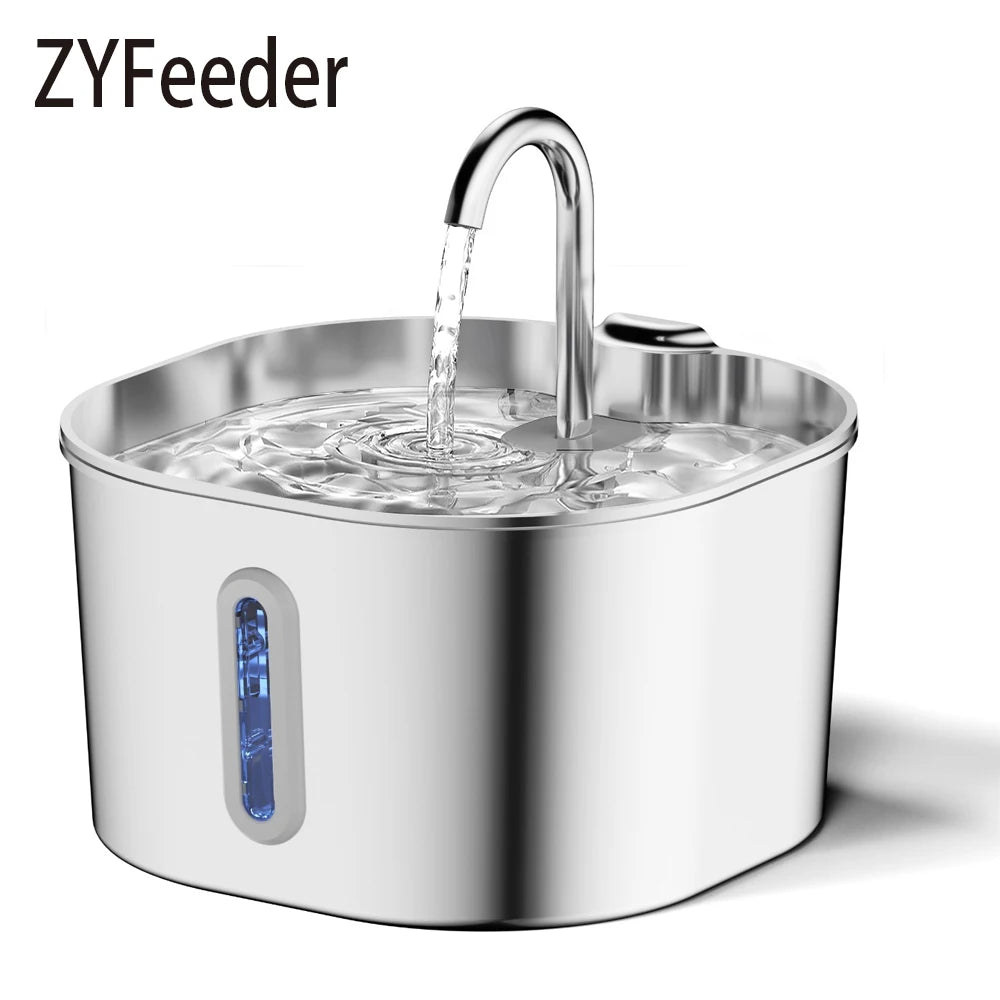 2.2L Stainless Steel Cat Fountain