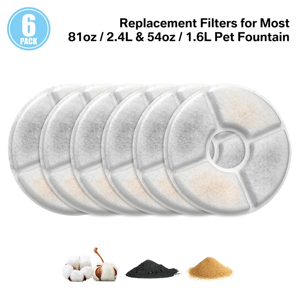 Replacement Fountain Filters (8 or 12)