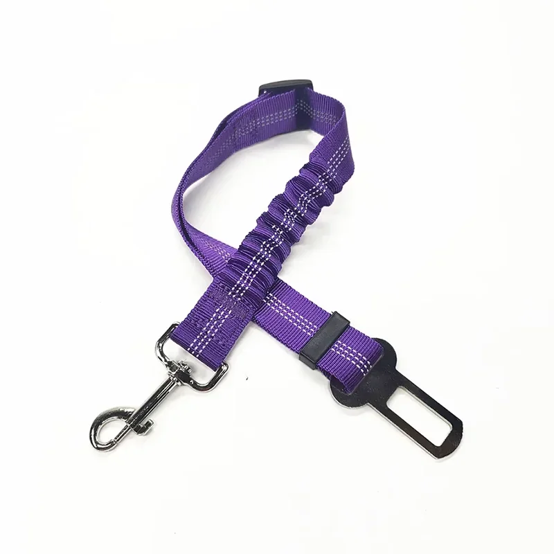 Reflective Car Seat Belt with Bungee