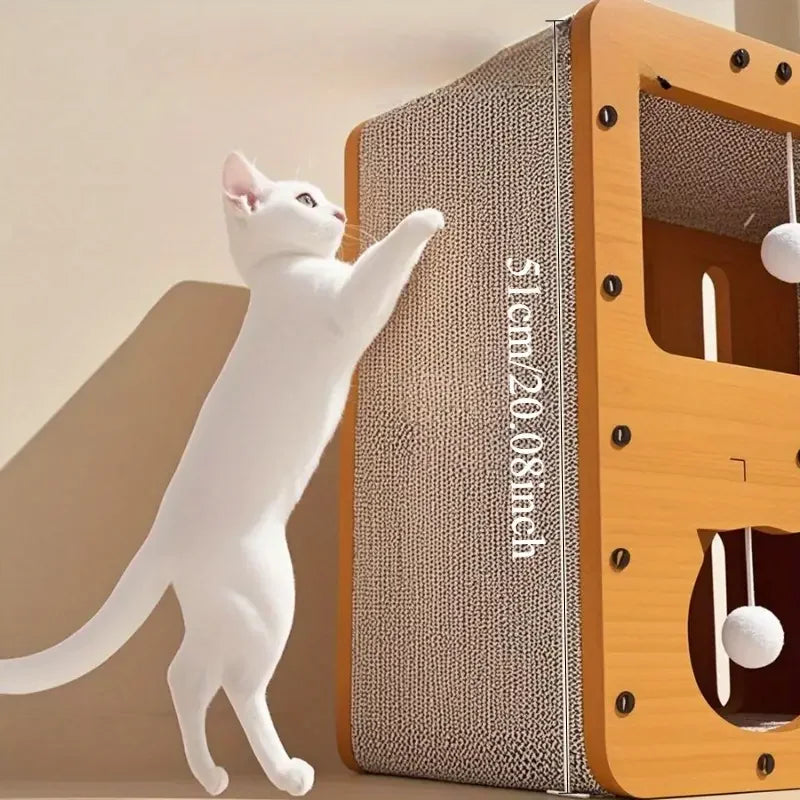 2-in-1 Vertical & Flat Scratcher