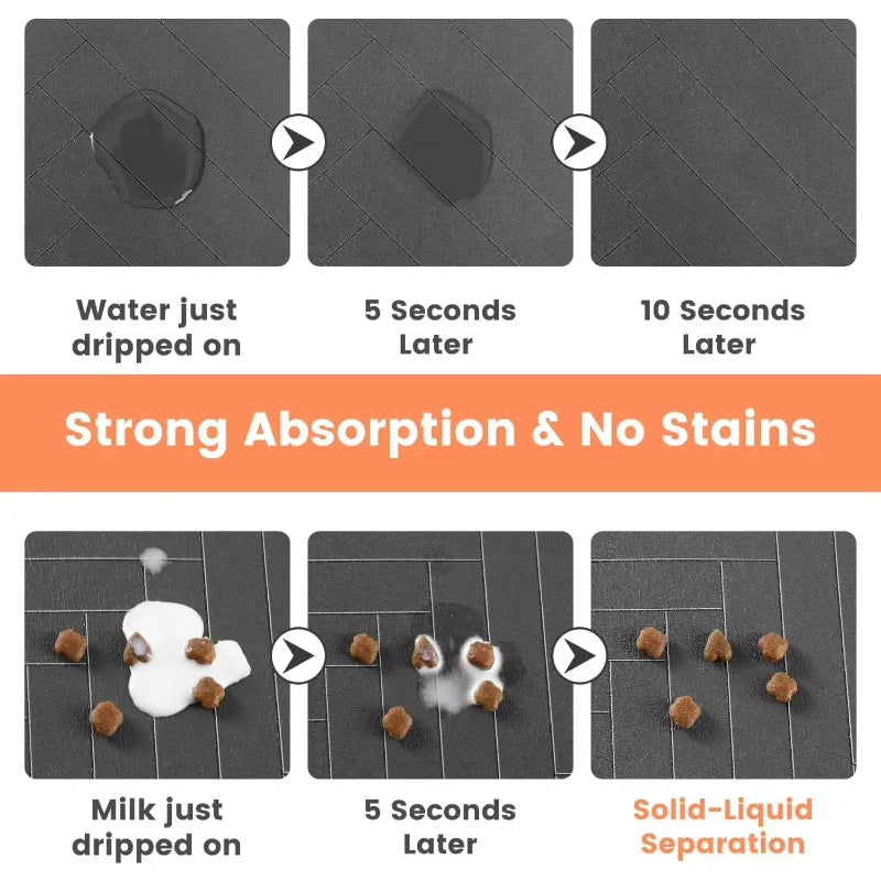 Absorbent Quick-Dry Feeding Mat