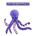 Soft Squeaky Octopus Plush