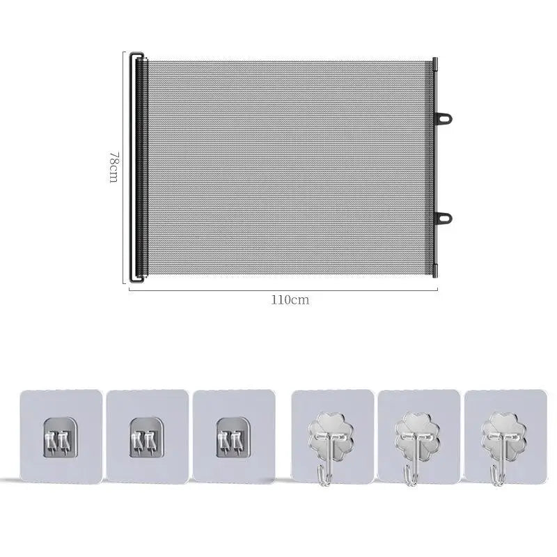 Retractable Mesh Pet Gate