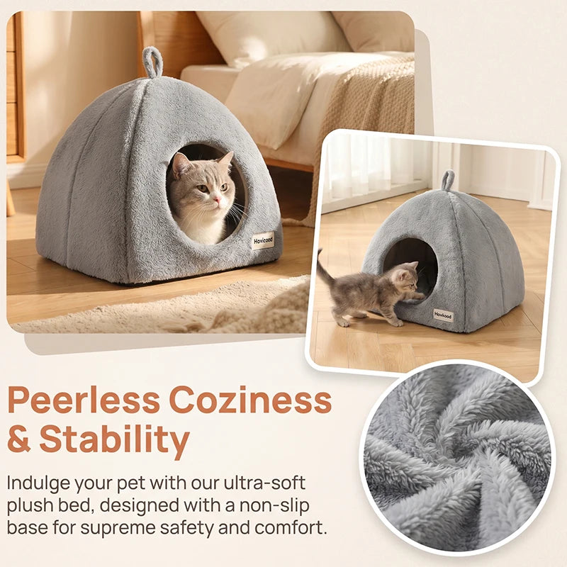Triangle Cat Cave Bed