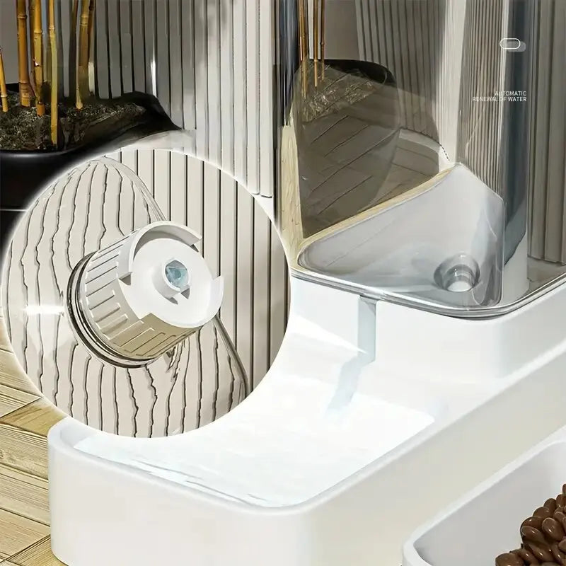 Gravity Feeder & Water Dispenser Set