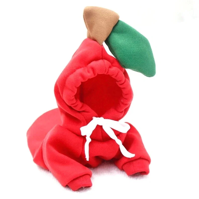 Fruit Fleece Dog Hoodie