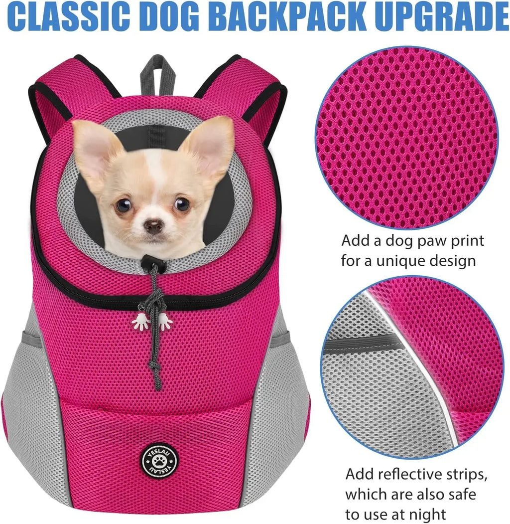 Double-Shoulder Mesh Backpack Carrier