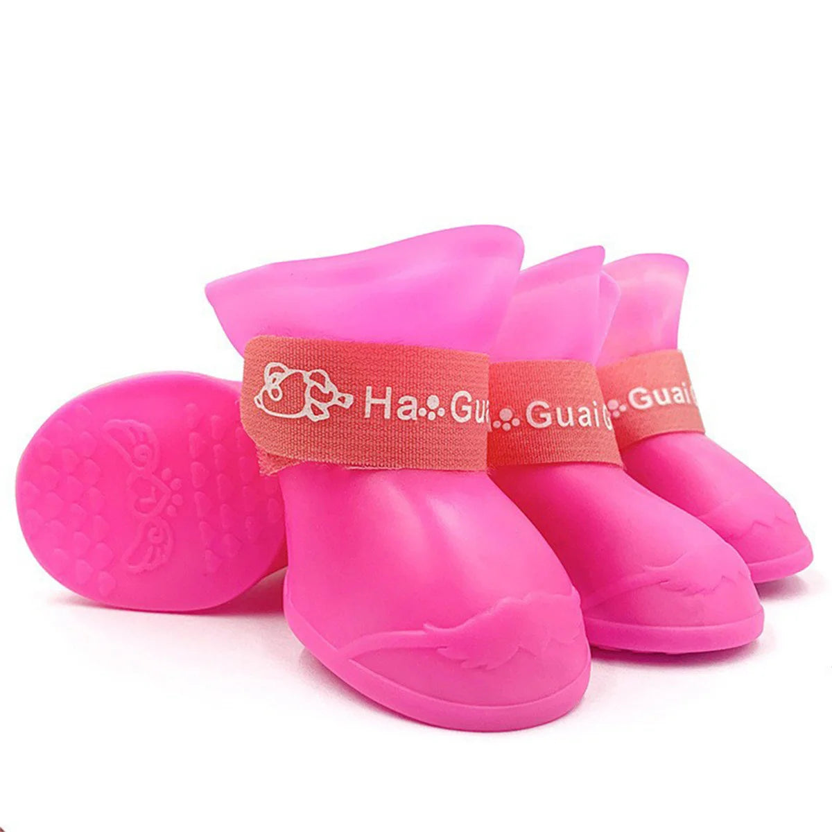 Rubber Rain Boots (Set of 4)