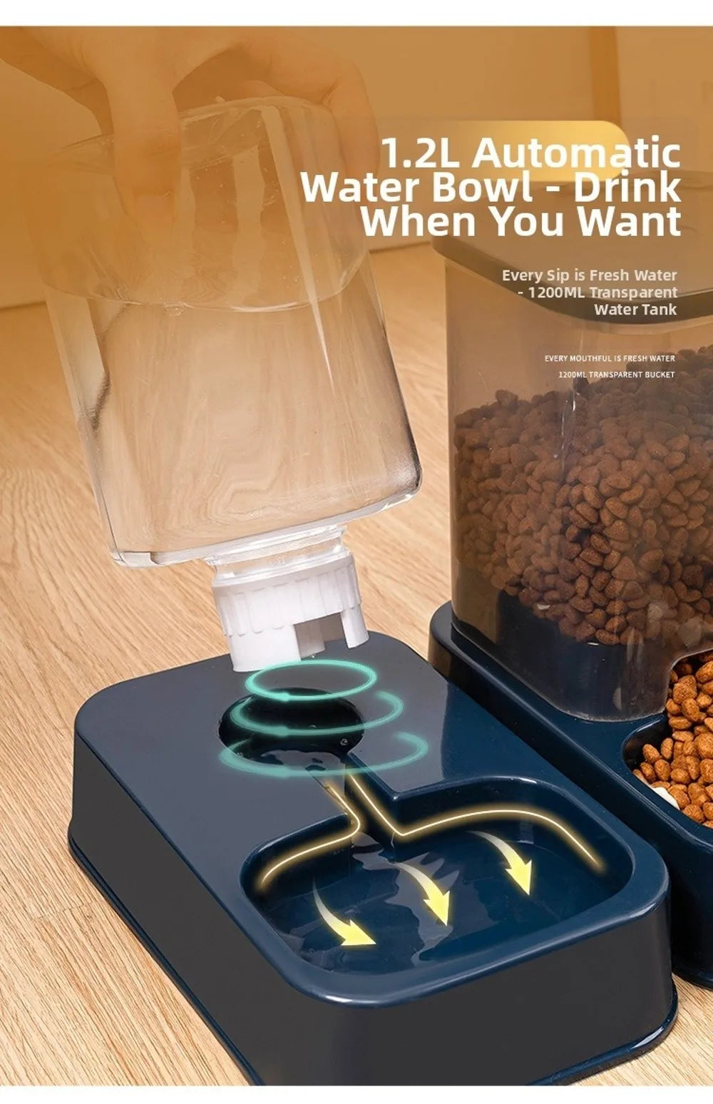 Compact Gravity Feeder Set