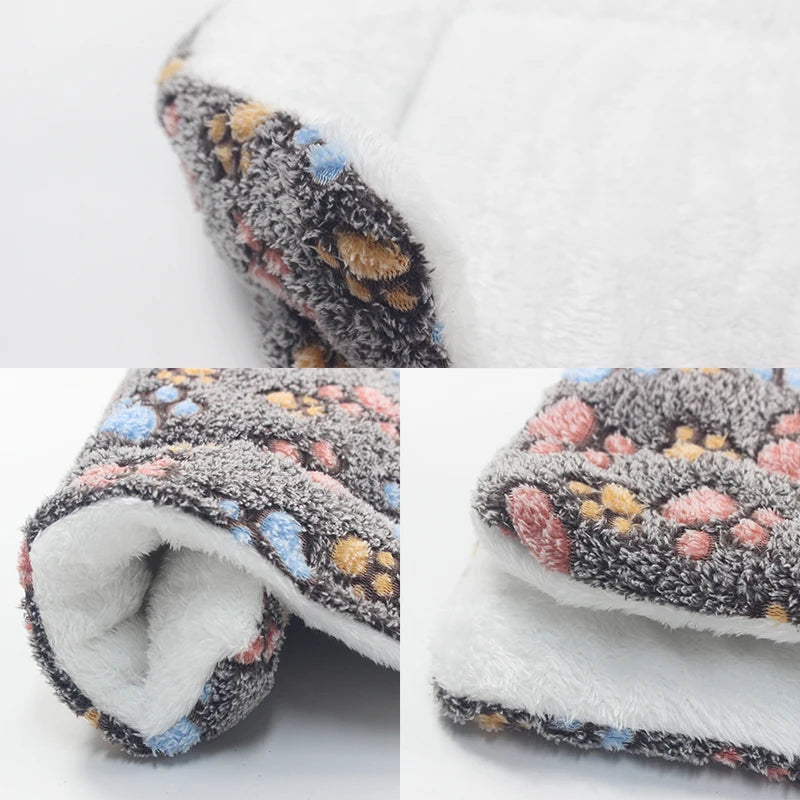 Double-Sided Short Plush Mat