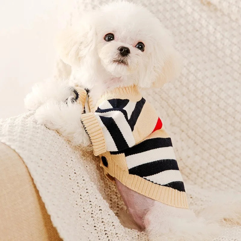 Striped Knit Cardigan