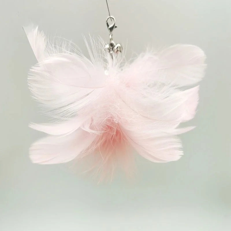 Suction Cup Feather Wand