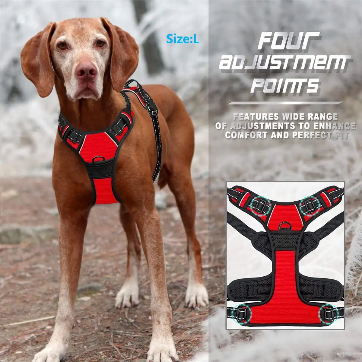 Front-Clip Reflective Harness