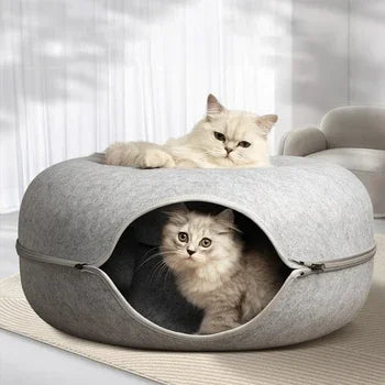 2-in-1 Felt Donut Cave