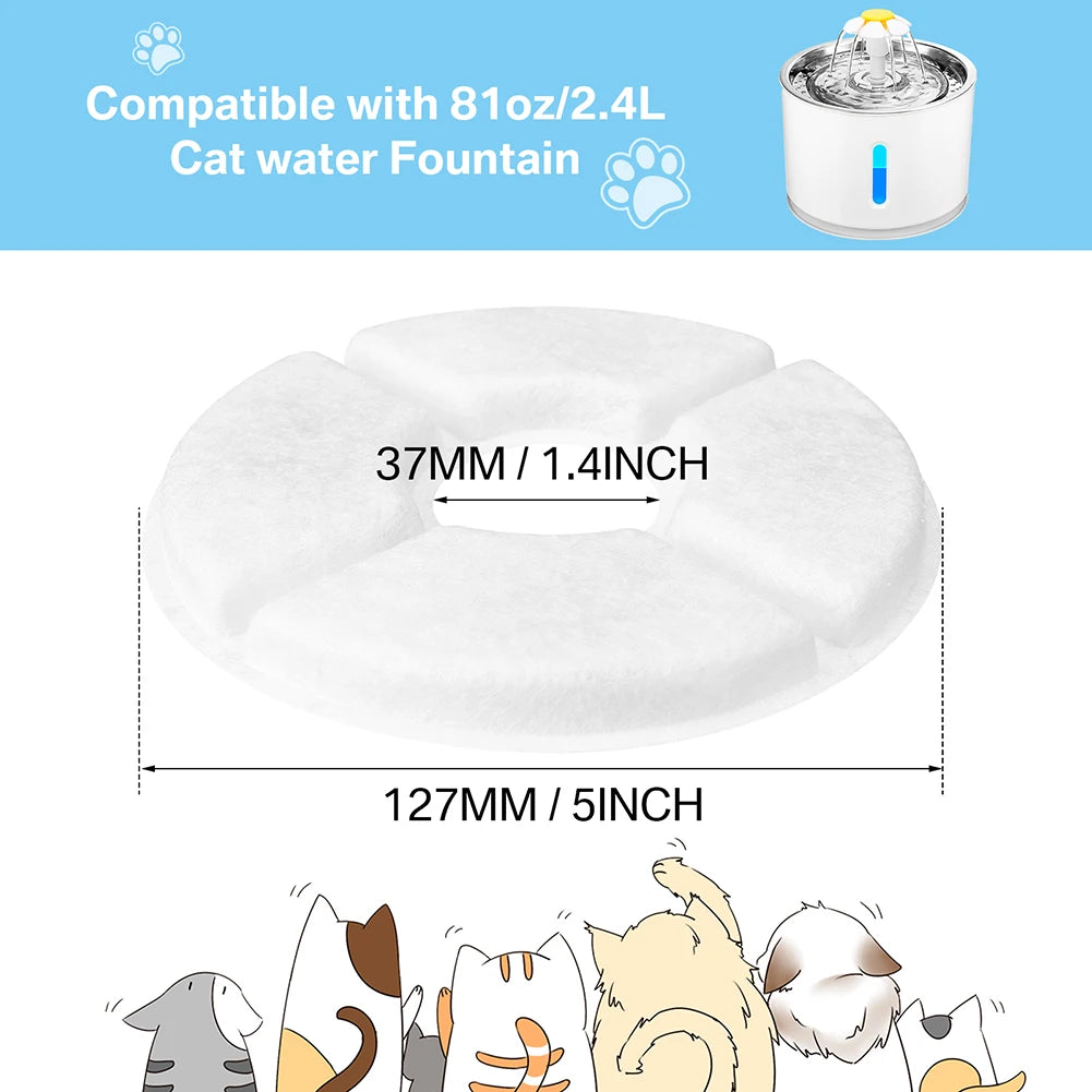Replacement Fountain Filters (8 or 12)