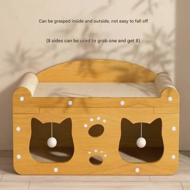 2-in-1 Vertical & Flat Scratcher