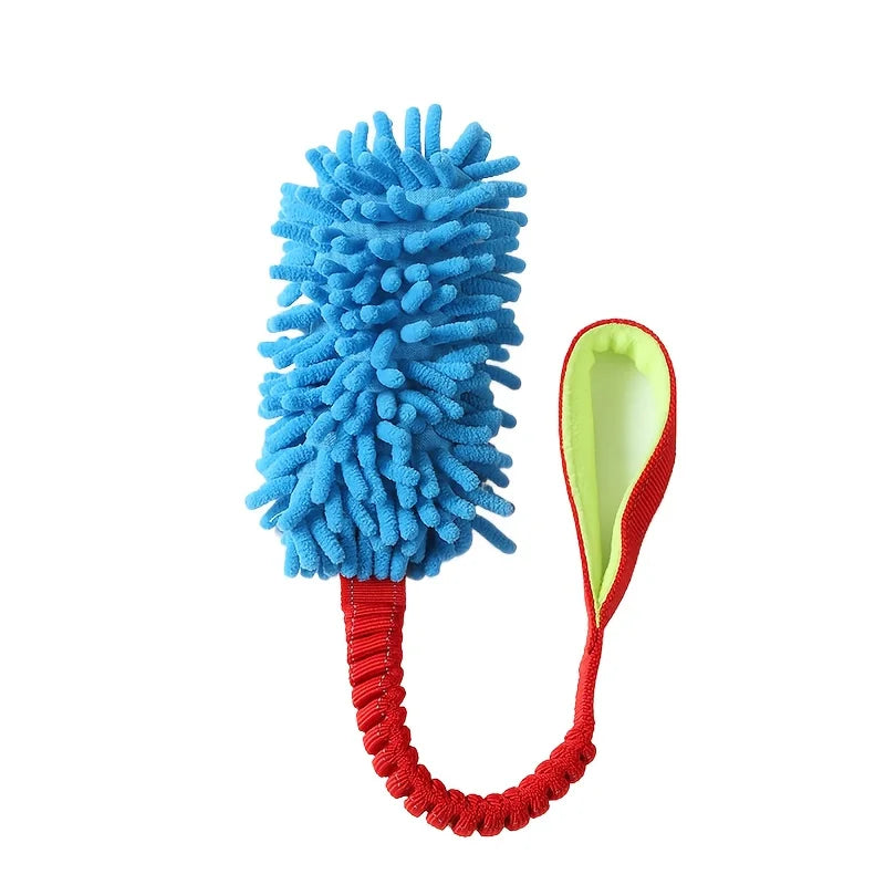 Plush Tug Toy with Rope Handle