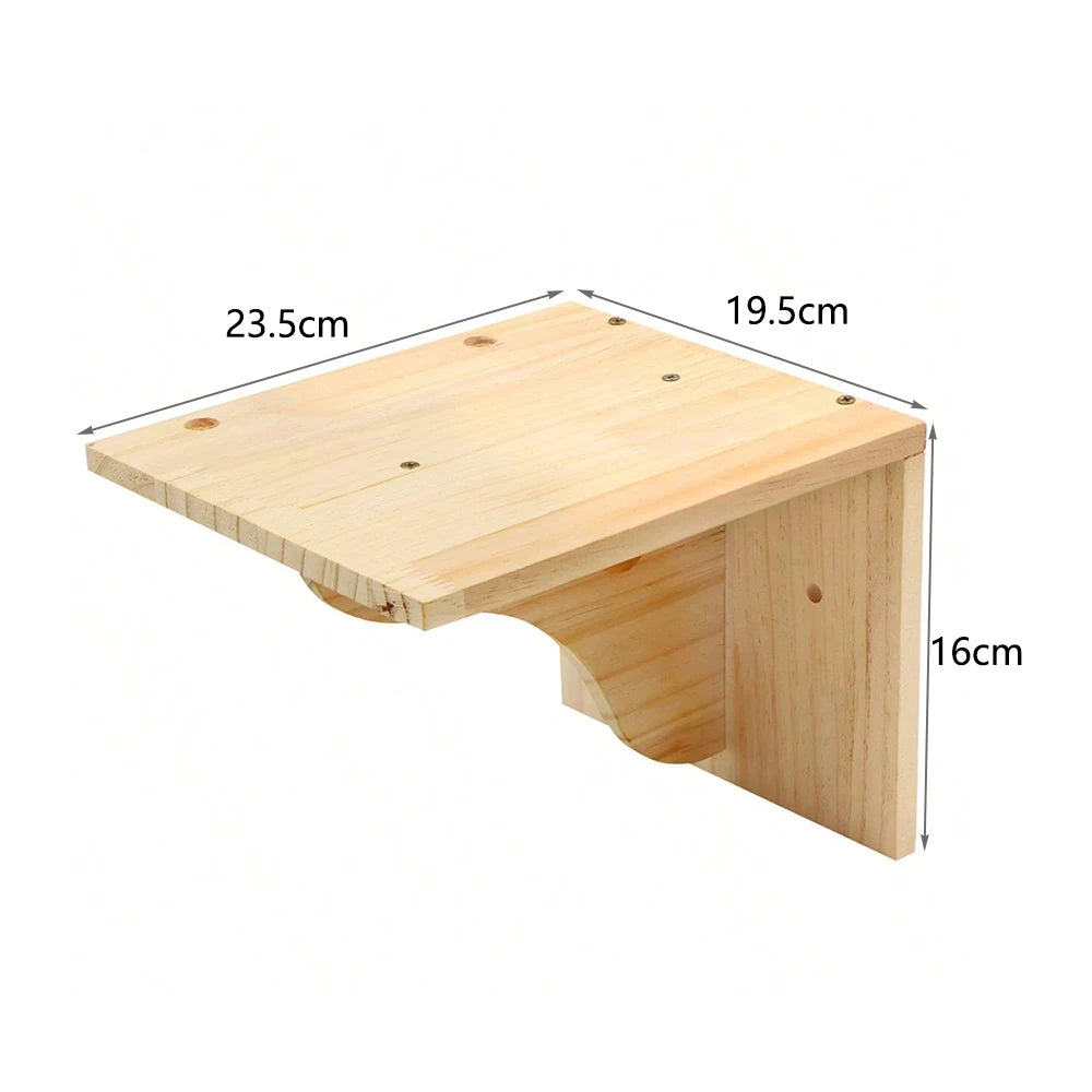 Floating Wall Shelf Perch